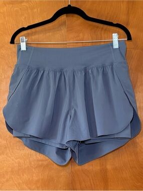 Under Armour Women's Athletic Layered Shorts - Slate Gray size L